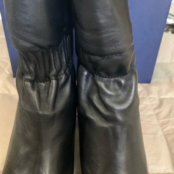 Splendid Rayna Black Leather Ankle Boots - Picture 5 of 8
